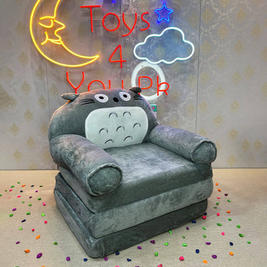 KIDS FOLDABLE SOFA CUM-BED SEATER - 3 STEP
